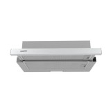 Hota Homefort HPK611X Clasa Energetica B, Debit Aer Maxim 408 m3/h, Zgomot Maxim 66 dB, Clasa Filtrare Grasimi D