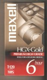 Caseta Video Maxell XGX-Gold sigilate