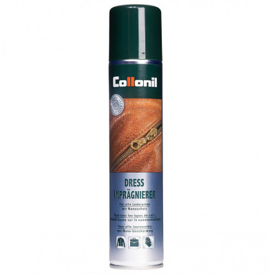 Spray impermeabilizant cu protectie nano pentru haine din piele Collonil Dress Impraegnierer, 200 ml foto