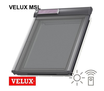 Rulou exterior parasolar solar VELUX MSL foto
