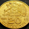 Moneda exotica 20 CENTESIMOS - CHILE, anul 1971 *cod 4955 A