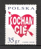 Polonia.1995 Timbre de felicitare MP.297, Nestampilat