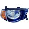 Far MITSUBISHI L200, 12.2005-04.2010, partea dreapta, H4; manual; halogen, cabina lunga,
