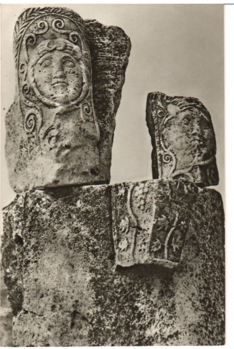CPIB 15857 CARTE POSTALA - PIESE ARHEOLOGICE DE LA ADAMCLISI