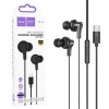 Casti cu fir, Universale, conector digital USB-C, controler si microfon pe fir, compatibile cu iPhone / iPad /