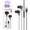 Casti cu fir, Universale, conector digital USB-C, controler si microfon pe fir, compatibile cu iPhone / iPad /