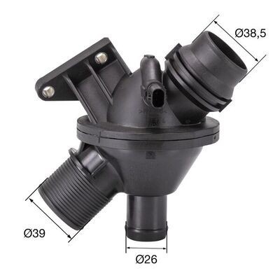 MAHLE TM 25 108 termostat,lichid racire foto