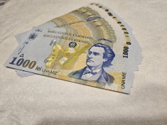 Bancnote 1000 lei Mihai Eminescu 1998 UNC