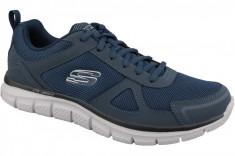 Pantofi pentru adidași Skechers Track-Scloric 52631-NVY albastru marin foto