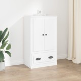 VidaXL Dulap &icirc;nalt, alb, 60x35,5x103,5 cm, lemn prelucrat