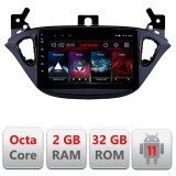 Navigatie dedicata Opel Corsa 2013-2016 D-corsa Lenovo Octa Core cu Android Radio Bluetooth Internet GPS WIFI DSP 2+32 GB 4G ki CarStore Technology