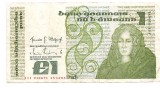 Irlanda 1 Pound / Punt 25.11.1985 - (O&#039;Cofaigh &amp; Doyle) JII910671, P-70c