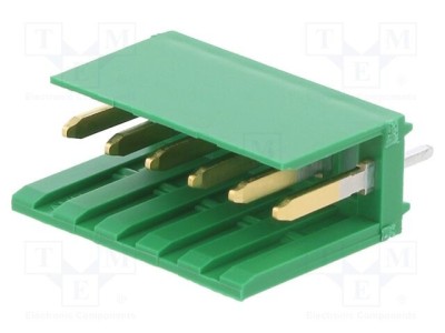 Connector TE Connectivity 6P MOD 1 HEADER 0.4 Au foto
