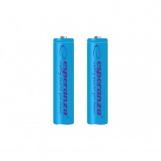 Baterii reincarcabile Esperanza EZA101B, Ni-MH AAA, 1000MAH, 2buc foto