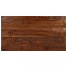vidaXL Blat de masă, 100x60x2,5cm, dreptunghiular, lemn masiv reciclat