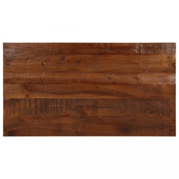 vidaXL Blat de masă, 100x60x2,5cm, dreptunghiular, lemn masiv reciclat