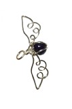 B164. Pandantiv Hotoaica din Harry Potter, fir argintiu, Argintiu, 4 cm, RavariuArt