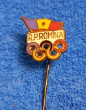 Insigna (model vechi) Sportiva - Comitetul Olimpic din REPUBLICA POPULARA ROMANA