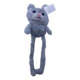 Breloc Iepuras gri care se transforma in ursulet