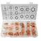 Set 150 saibe de cupru in 15 dimensiuni diferite, Geko G02807
