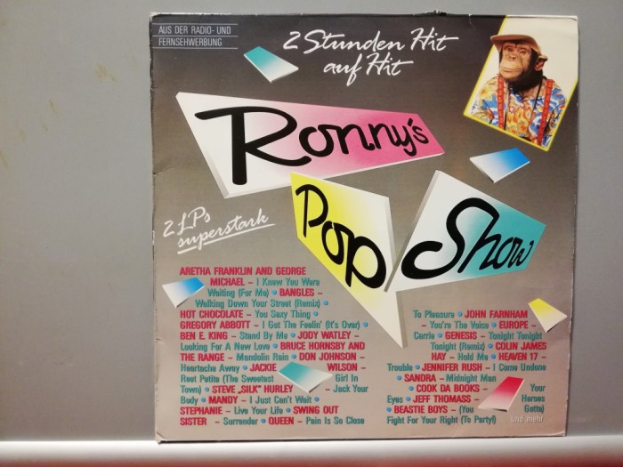 Ronny&rsquo;s Pop Show &ndash; Selectiuni &ndash; 2 LP Set (1987/CBS/RFG) - Vinil/Vinyl/NM