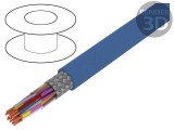 Cablu JE-LiYCY 8x2x0,5mm2 PVC Albastru Deschis 1kV/2kV