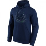 Vancouver Canucks hanorac de bărbați cu glugă Etch Hoodie navy - S