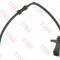 Senzor de avertizare,uzura placute de frana AUDI A6 (4G2, C7, 4GC) (2010 - 2016) TRW GIC359