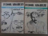 Versuri Vol. 1-2, Tudor Arghezi, Cartea Romaneasca, 1984, Colectia Mari Scriitori Romani, Beletristica, Poezie, 1421 pagini