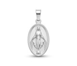 Cumpara ieftin Pandantiv Medalion din Argint 925 Fecioara Maria Medalia Miraculoasa , Protectie Sacra si Stil Clasic