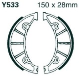 Cumpara ieftin Set saboti frana (ferodo) spate EBC Y533 - Yamaha Xenter - XC Cygnus (04-16) - YW BWS (10-15) 4T LC 125-150cc