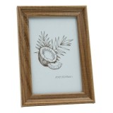 Rama foto No. K115, PVC, 10x15cm, maro natur