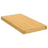 Cumpara ieftin Raft de perete, 40x20x2,5 cm, bambus