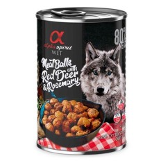 Alpha Spirit Meatballs - carne de caprioara ?i rozmarin 400 g foto