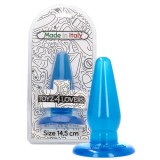 But Plug Ivo Transparent Blue, [ 14,5 cm x 5 cm ]#