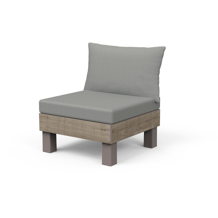 Canapea de grădină Elements Signature cu 1 loc, lemn de frasin
