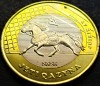 Moneda exotica bimetal 100 TENGE - KAZAHSTAN, anul 2020 *cod 1992 = Juirik At, Asia