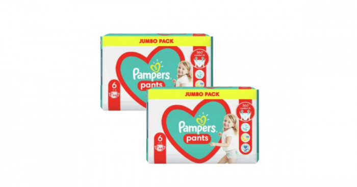 Pampers Pants Jumbo Pack Pelenkacsomag 15+kg Large 6 (88db)