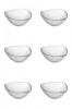 Set boluri, 6 piese, 310 ml, Sticla, Transparent