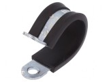 Clipsuri &Atilde;bucl&Auml; o&Aring;&pound;el 23mm x 15mm cu protec&Aring;&pound;ie EPDM