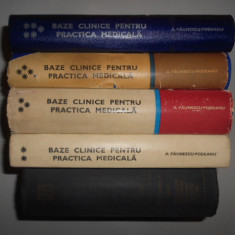 Aurel Paunescu Podeanu - Baze clinice pentru practica medicala 5 volume