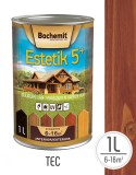 Cumpara ieftin Lazura lemn Bochemit Estetik Clasic 1L, tec, protectie UV