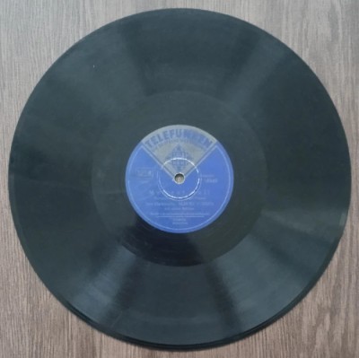 Disc ebonita 10 Telefunken - Albert Vossen - Amazonas / Moment Mal! foto