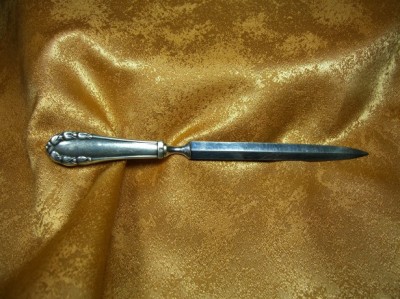 Cutit scrisori, Georg Jensen, argint 925, colectie, vintage foto
