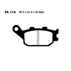 Placute de frana FA174V, Semi-Sinter, EBC Cod Produs: MX_NEW 7377036MA