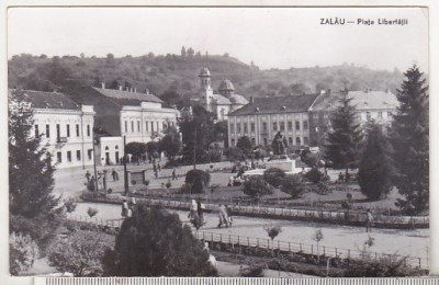 bnk cp Zalau - Piata Libertatii - uzata foto