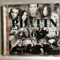 PLATIN 6 - Selectii - 2 CD Set (1999/EMI/Germany) - CD ORIGINAL/stare : F.Buna