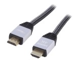 Cablu HDMI 2.0 Textil 10m Negru