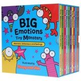 Manners, Behaviours, Feelings and Emotions Tiny Monsters 10 Books