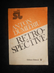 ANTON DUMITRIU - RETROSPECTIVE foto